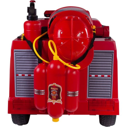 12V Children's Ride On Fire Engine with Accessories
